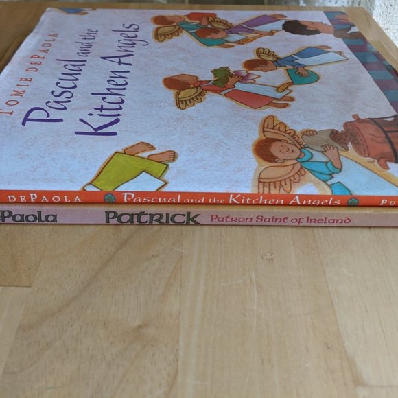 2 Tomie DePaola Books: Pascual & Kitchen Angels+Patrick: Patron Saint of Ireland - Picture 8 of 15
